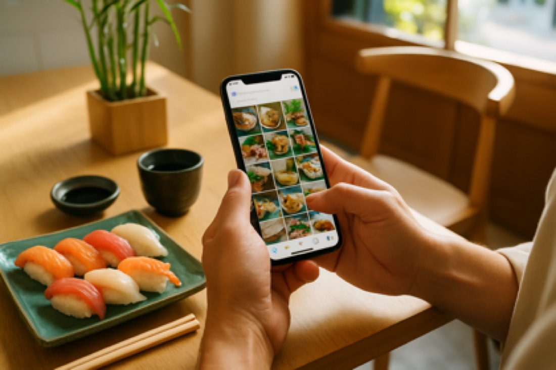 SNSの反応に悩むスマホ画面